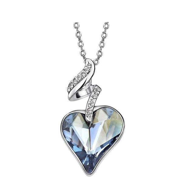 Crystal Heart Love Pendants