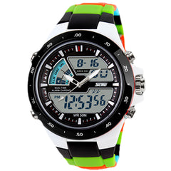 Waterproof Silicone quartz Military Casual Sports Men's Watches