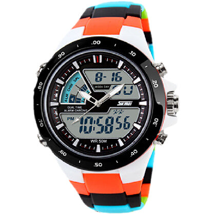 Waterproof Silicone quartz Military Casual Sports Men's Watches