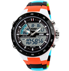 Waterproof Silicone quartz Military Casual Sports Men's Watches