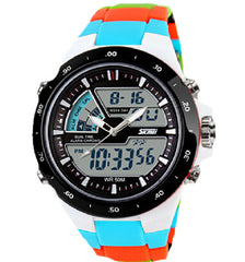 Waterproof Silicone quartz Military Casual Sports Men's Watches