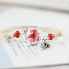 dried flowers plant specimens bracelet ball dandelion all over the sky star girlfriends female lovers gifts  MS3147